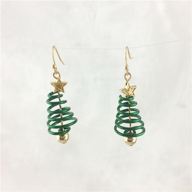 Christmas Tree Earrings