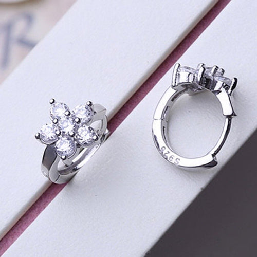 Zircon snowflake Earrings