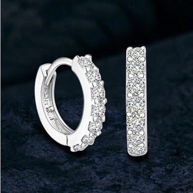Silver Hoop Earrings